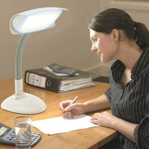 Lumie ljósterapilampa arbeiðslampa